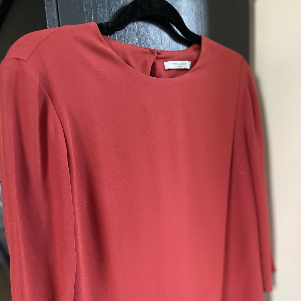 MM Lafleur The Bourgeois Blouse, Chilli Flake Color, Size XS - Picture 5 of 10